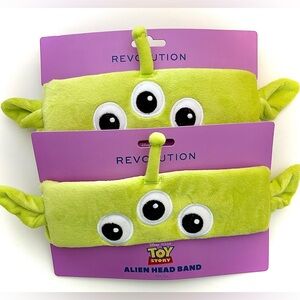 Toy Story Alien headband Revolution makeup headband NWT 2-pack